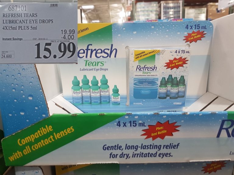 687101 REFRESH TEARS LUBRICANT EYE DROPS 4X15ml PLUS 5ml 4 00 INSTANT