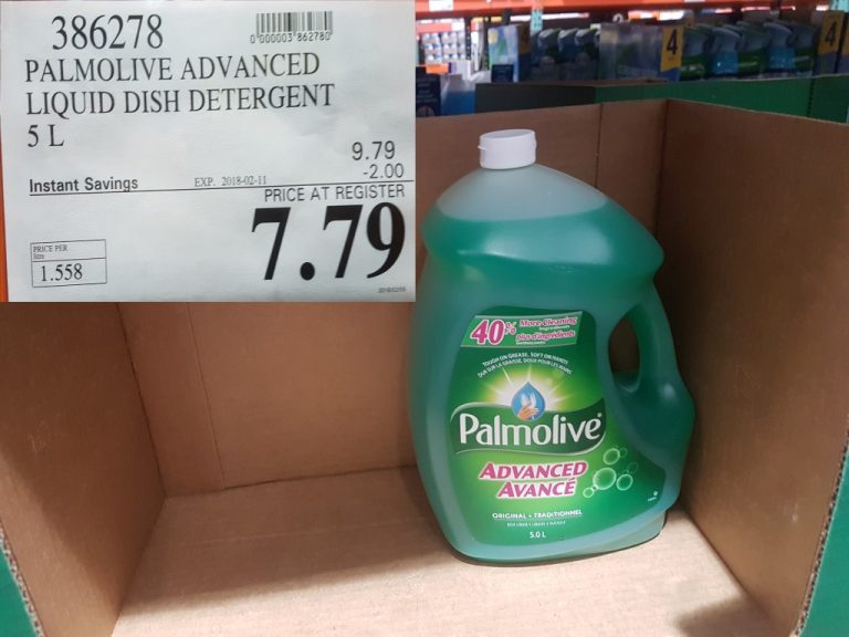 386278 PALMOLIVE ADVANCED LIQUID DISH DETERGENT 5 L 2 00 INSTANT