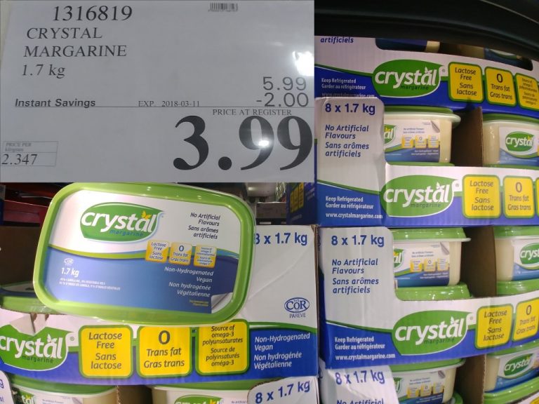 1316819 CRYSTAL MARGARINE 1 7 kg 2 00 INSTANT SAVINGS EXPIRES ON 2018
