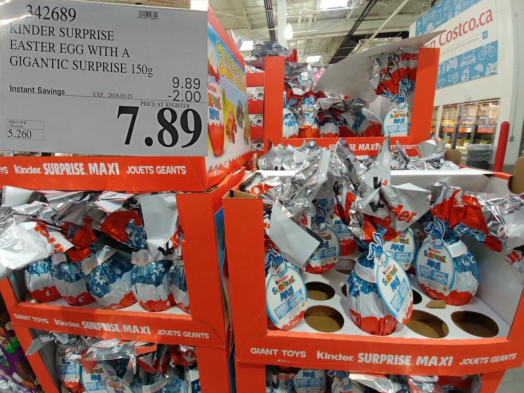 342689 KINDER SURPRISE EASTER EGG WITH A GIGANTIC SURPRISE 150g 2 00 