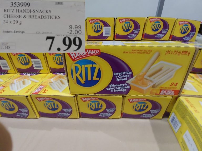 353999 RITZ HANDI SNACKS CHEESE BREADSTICKS 24 X 29 G 2 00 INSTANT SAVINGS EXPIRES ON 2018 04 15