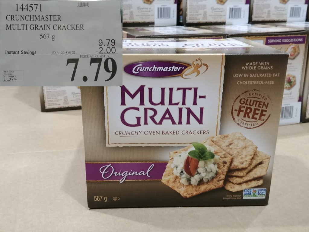 Crunchmaster Multi Grain Cracker G Instant Savings Expires On