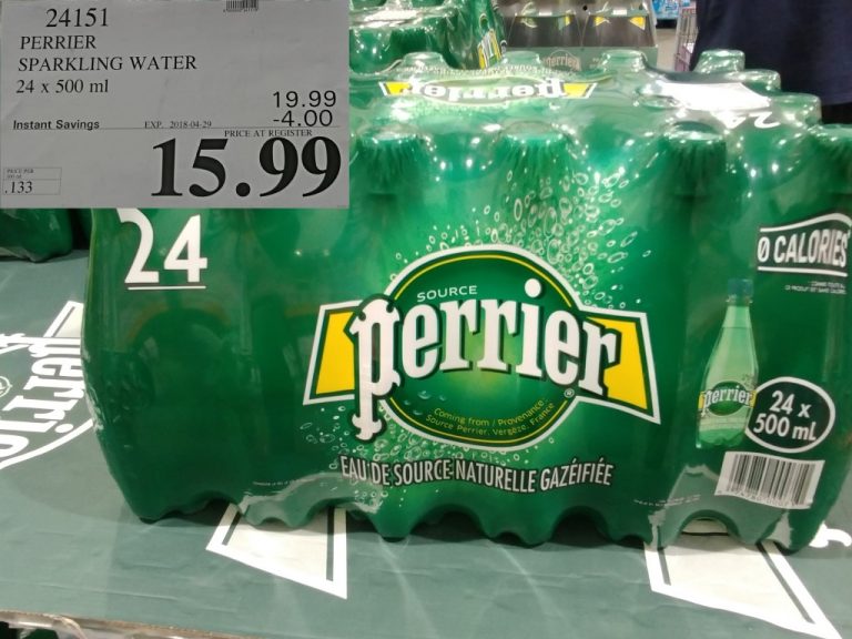 24151 PERRIER SPARKLING WATER 24 x 500 mL 4 00 INSTANT SAVINGS EXPIRES