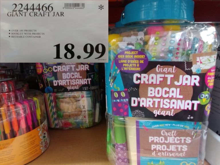 2244466 GIANT CRAFT JAR 18 99 Costco East Fan Blog