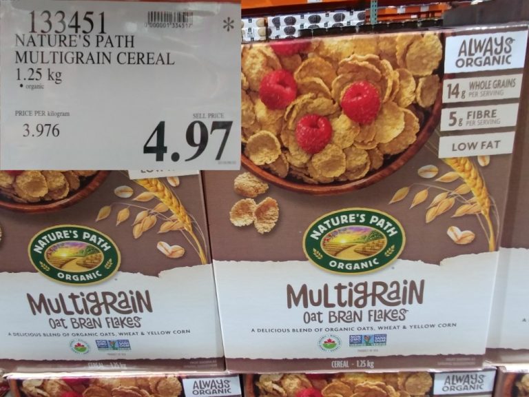 133451 NATURE S PATH MULTIGRAIN CEREAL 1 25 KG 4 97 Costco East Fan Blog