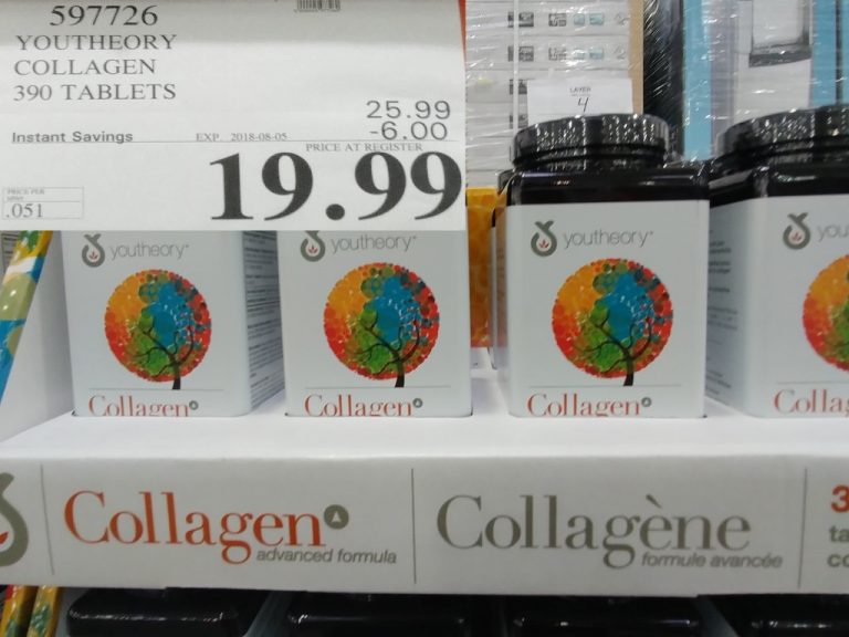 597726 YOUTHEORY COLLAGEN 390 TABLETS 6 00 INSTANT SAVINGS EXPIRES ON