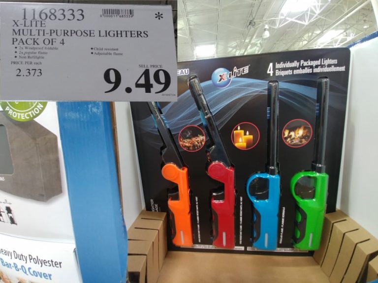 1168333 X LITE MULTI PURPOSE LIGHTERS PACK OF 4 9 49 - Costco East Fan Blog