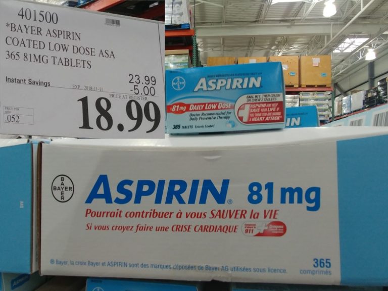 401500 BAYER ASPIRIN COATED LOW DOSE ASA 365 81MG TABLETS 5 00 INSTANT