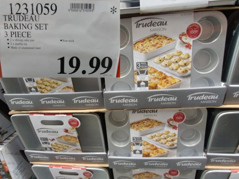 1231059 TRUDEAU BAKING SET 3 PIECE 19 99 Costco East Fan Blog