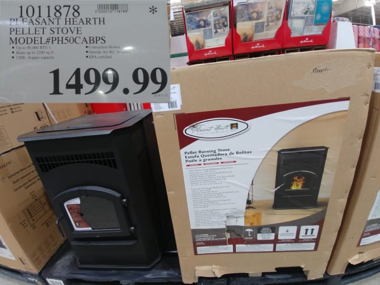 1011878 PLEASANT HEARTH PELLET STOVE MODEL PH50CABPS 1499 99 Costco