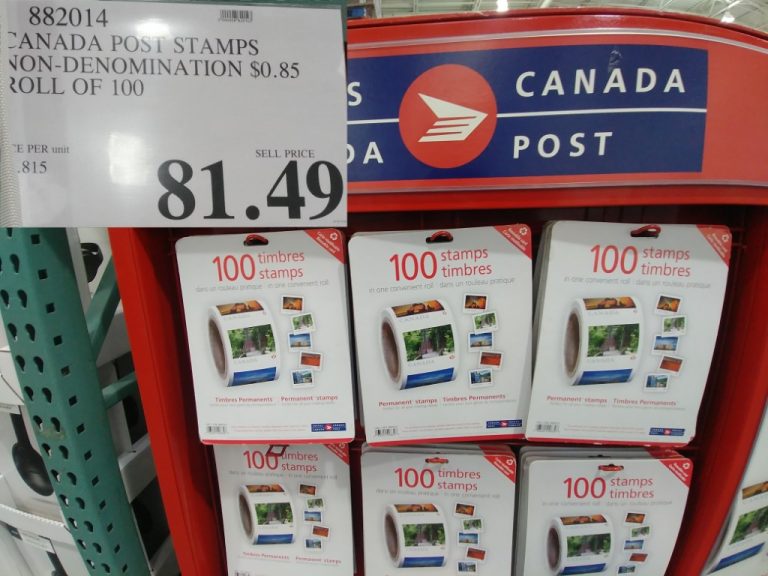 882014 CANADA POST STAMPS NON DENOMINATION 0 85 ROLL OF 100 81 49