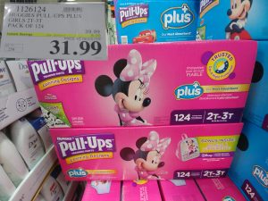 1126124 HUGGIES PULL UPS PLUS GIRLS 2T 