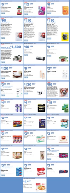 Costco Flyer Sales Sept 30th - Oct 6th 2019