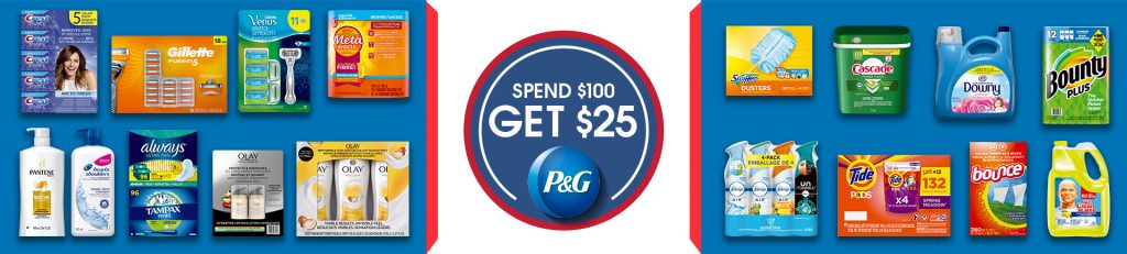 Proctor & Gamble - Spend $100 Get $25 Promotion - Oct 25 to Nov 21 (All Products  and Prices) - Costco West Fan Blog