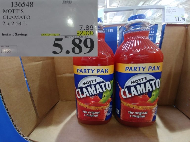 136548 MOTT S CLAMATO 2 X 2 54 L 2 00 INSTANT SAVINGS EXPIRES ON 2019