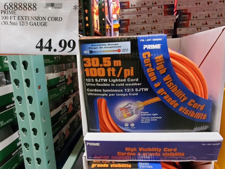 6888888 PRIME 100 FT EXTENSION CORD 30 5M 12 3 GAUGE 44 99 Costco