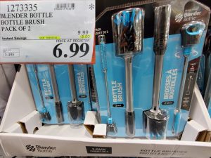 1273335 BLENDER BOTTLE BOTTLE BRUSH PACK OF 2 9 99 - Costco East Fan Blog