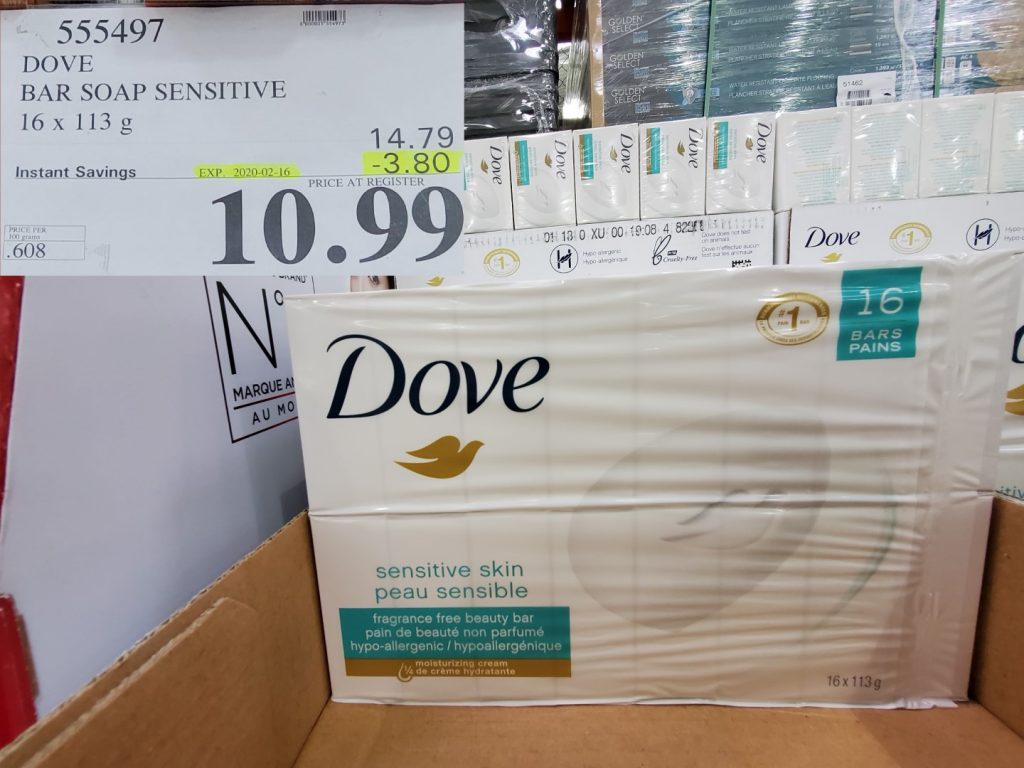 costco dove soap price