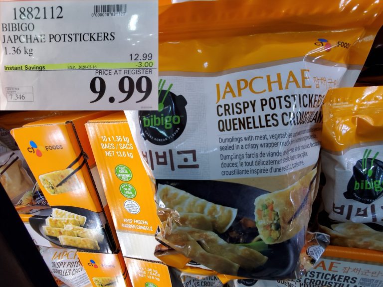 1882112 BIBIGO JAPCHAE POTSTICKERS 1 36 KG 3 00 INSTANT SAVINGS EXPIRES ON 2020 02 16 9 99