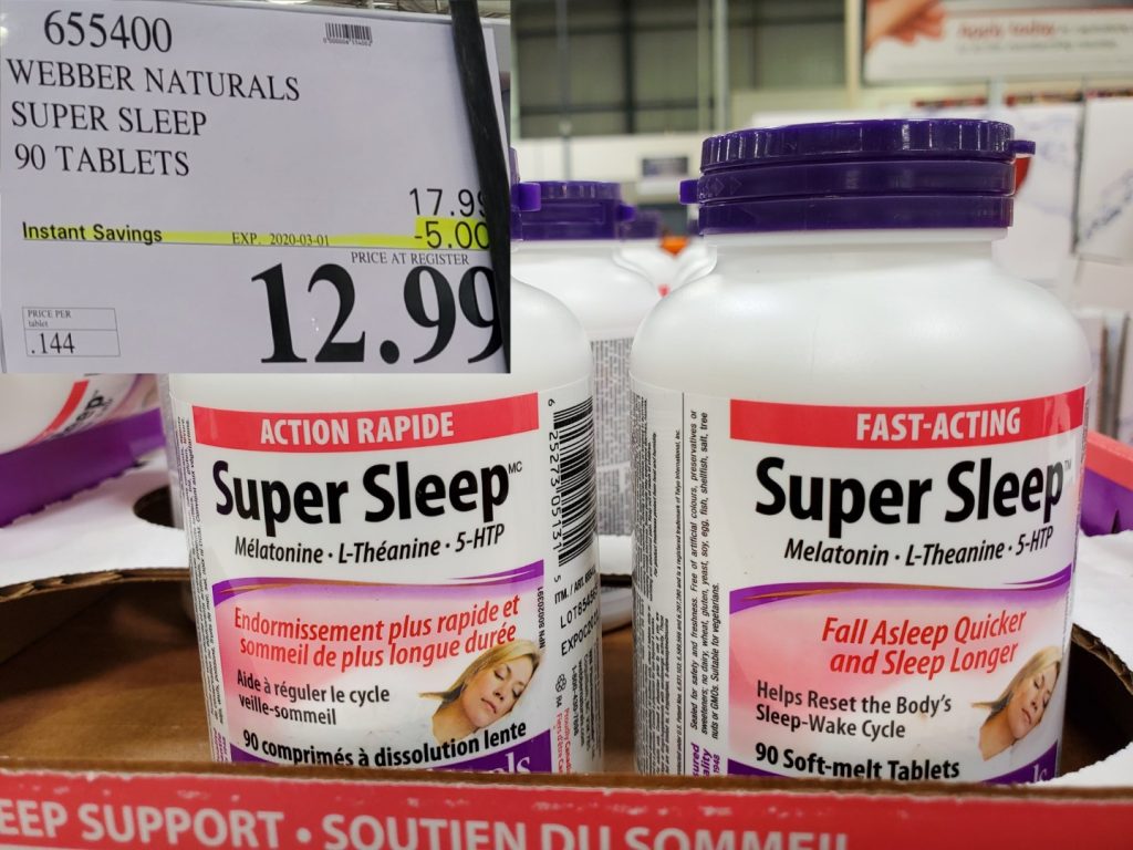 655400 WEBBER NATURALS SUPER SLEEP 90 TABLETS 5 00 INSTANT SAVINGS