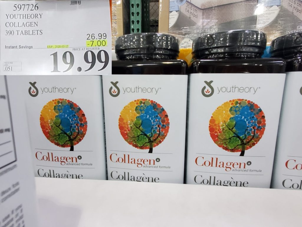 597726 YOUTHEORY COLLAGEN 390 TABLETS 7 00 INSTANT SAVINGS EXPIRES ON