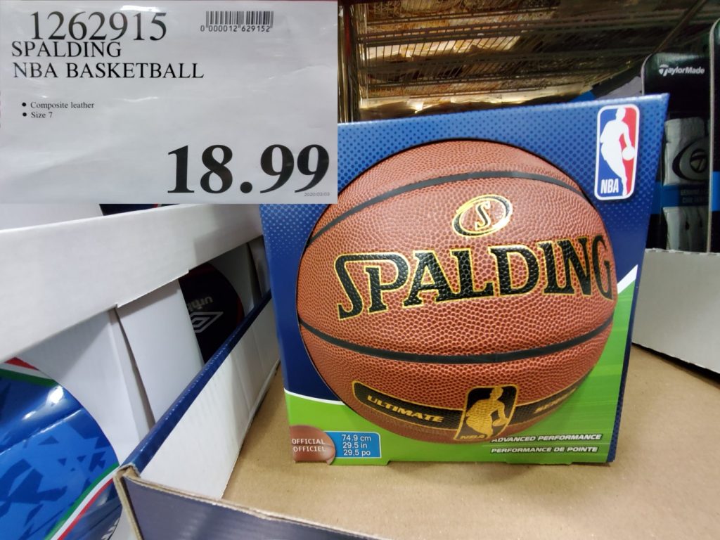 1262915 SPALDING NBA BASKETBALL 18 99 Costco East Fan Blog