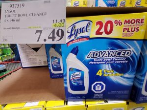 lysol toilet cleaner