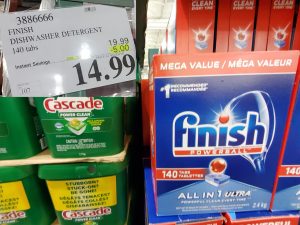finish dish detergent