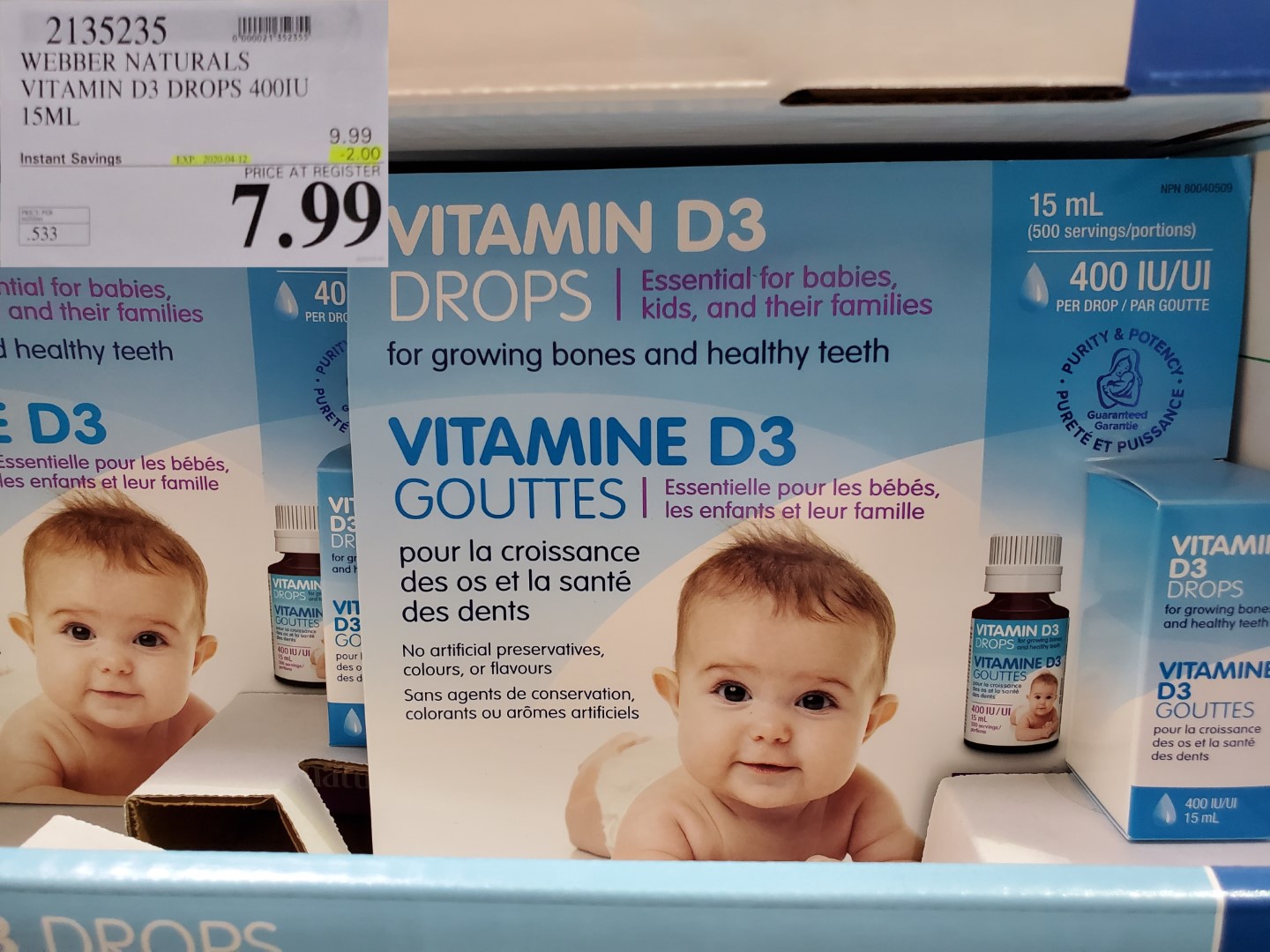 vitamin D3 drops
