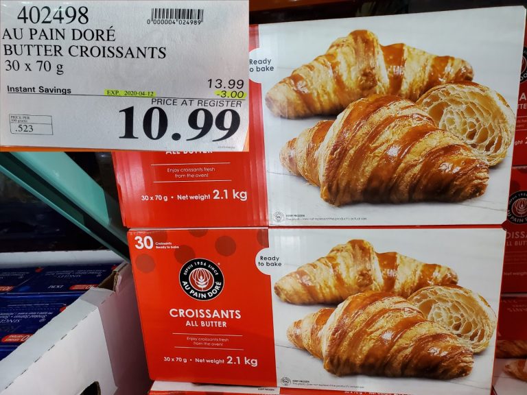 402498 AU PAIN DORE BUTTER CROISSANTS 30 X 70 G 3 00 INSTANT SAVINGS