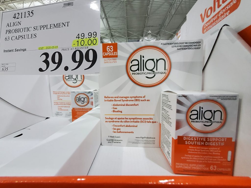 421135 ALIGN PROBIOTIC SUPPLEMENT 63 CAPSULES 10 00 INSTANT SAVINGS