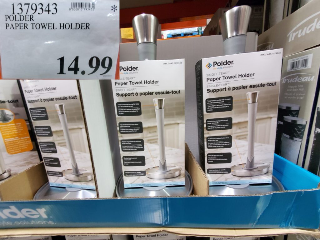 1379343 POLDER PAPER TOWEL HOLDER 14 99 Costco East Fan Blog