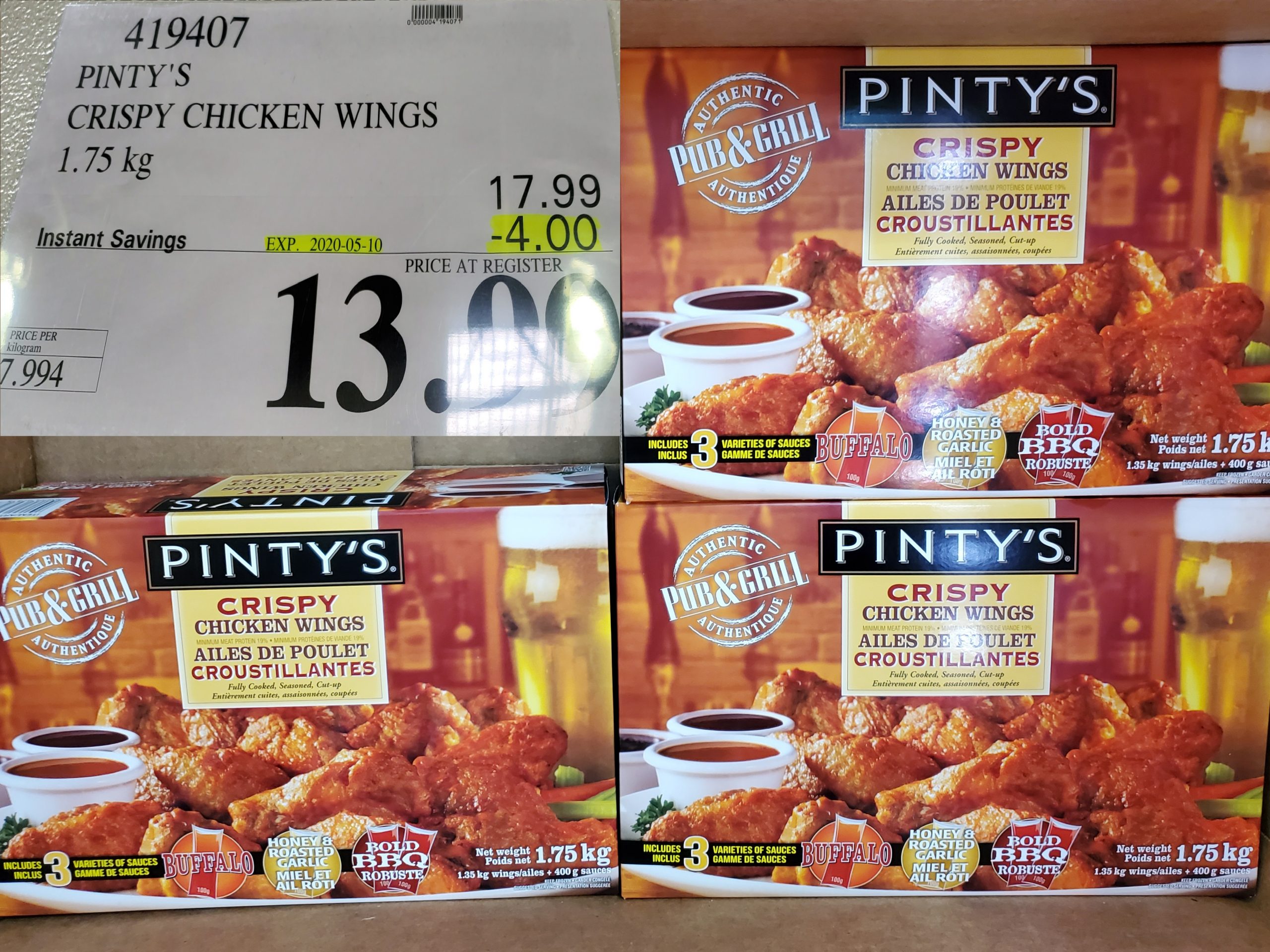 Pinty's Chicken Wings Costco : West Costco Sales Items For November 16 22 2015 For Bc Alberta Manitoba Saskatchewan Costco West Fan Blog - For actual quantity, refer to product title and description, if different from image.