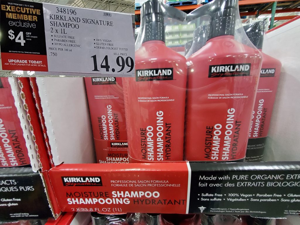 348196 KIRKLAND SIGNATURE SHAMPOO 2 X 1L 14 99 Costco East Fan Blog
