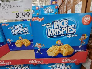 kellogg's rice crispy squares
