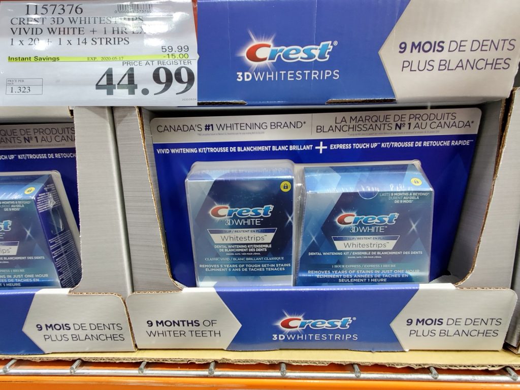 Crest 3d White Strips Costco