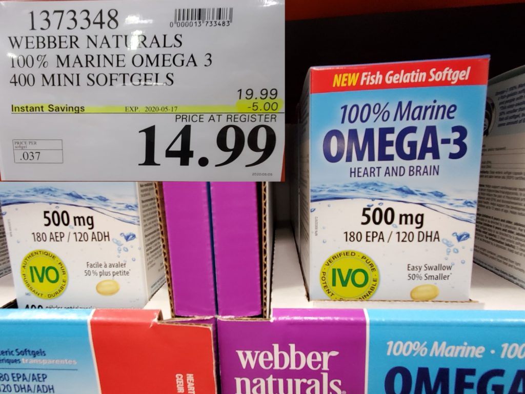 omega 3 webber naturals costco
