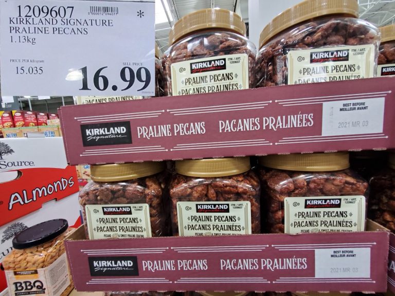 1209607 KIRKLAND SIGNATURE PRALINE PECANS 1 13 KG 16 99 Costco East