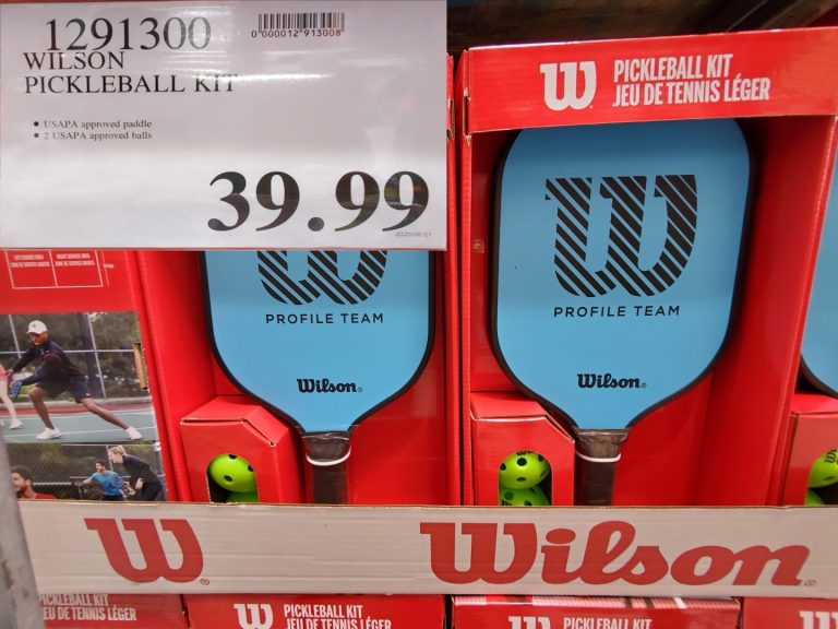 1291300 WILSON PICKLEBALL KIT 39 99 Costco East Fan Blog
