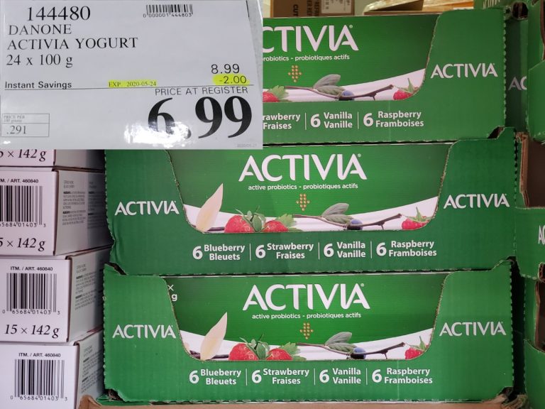 144480 DANONE ACTIVIA YOGURT 24 X 100 G 2 00 INSTANT SAVINGS EXPIRES ON
