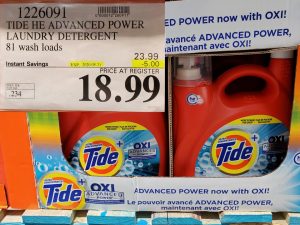 laundry detergent