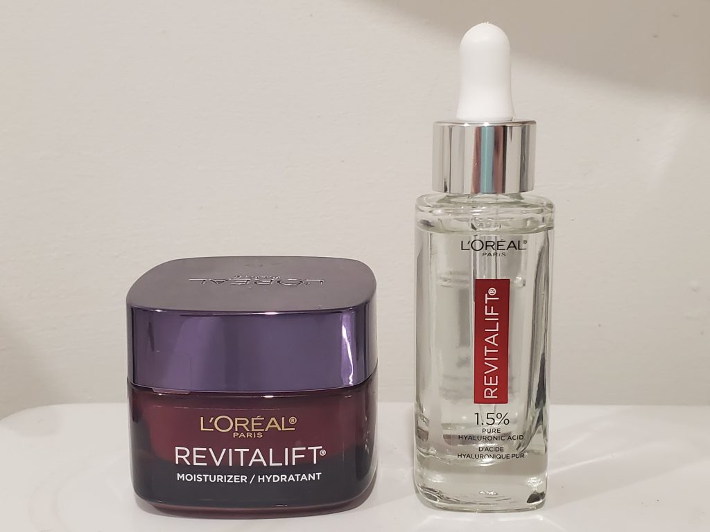 L'Oreal Revitalift LZR moisturizer & serum