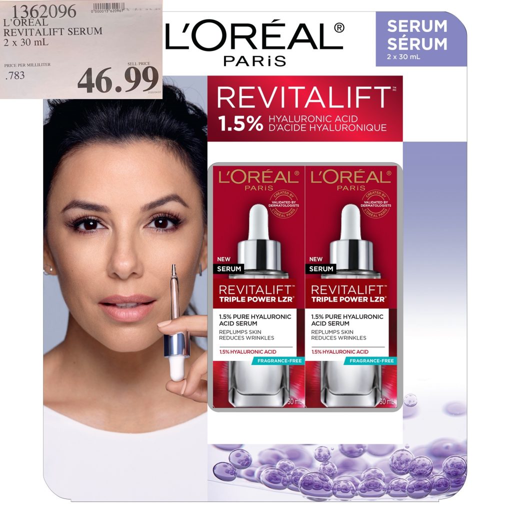 L'Oreal revitalift LZR 1.5% H.A. serum