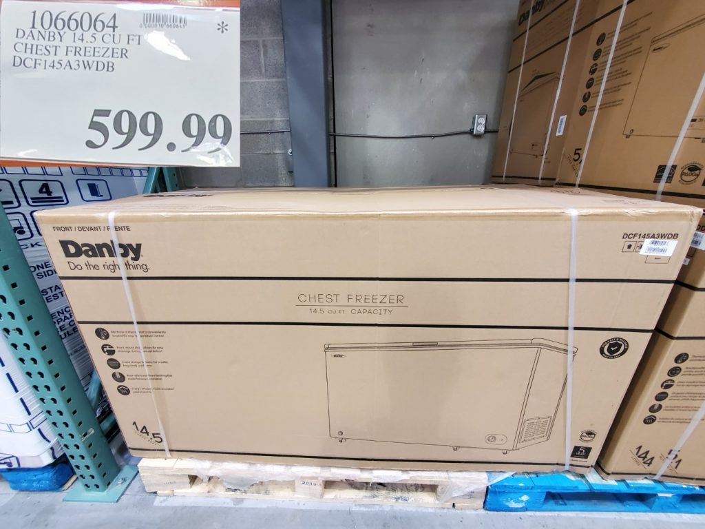 1066064 DANBY 14 5 CU FT CHEST FREEZER DCF145A3WDB 599 99 Costco East Fan Blog