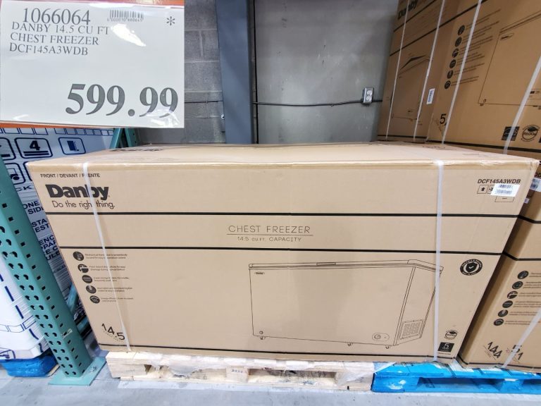 1066064 DANBY 14 5 CU FT CHEST FREEZER DCF145A3WDB 599 99 Costco East Fan Blog