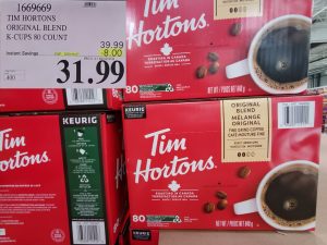 Tim hortons coffee