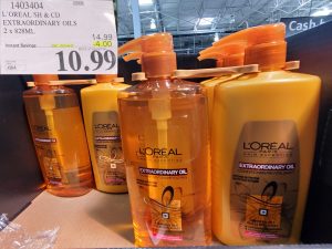 L'oreal paris extraordinary oils shampoo