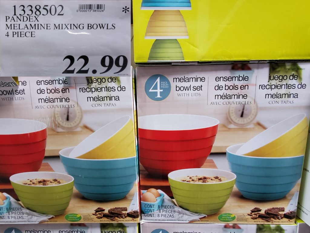 1338502 Pandex Melamine Mixing Bowls 4 Piece 22 99 - Costco East Fan Blog