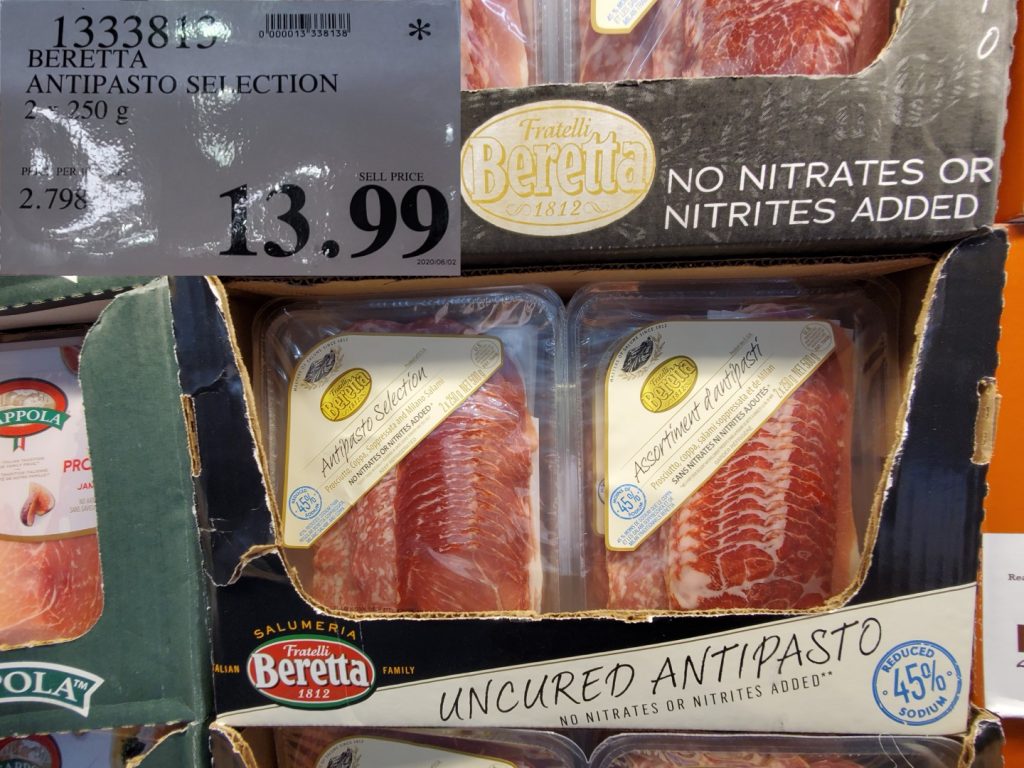1333813 BERETTA ANTIPASTO SELECTION 2 x 250 g 13 99 Costco East Fan Blog
