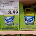 springtime laundry detergnt